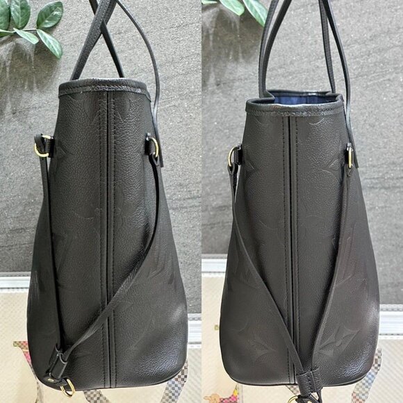 Louis Vuitton Bags Louis Vuitton Lv Neverfull Tourterelle Black